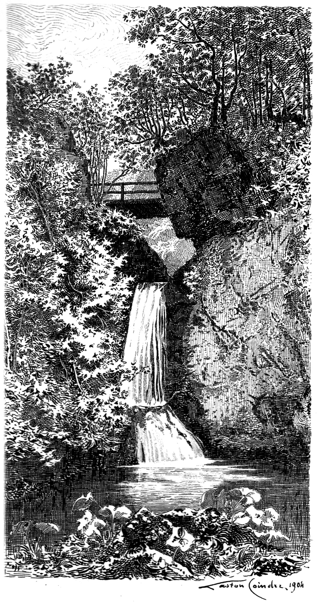 Gaston Coindre, Le Gour de Conches