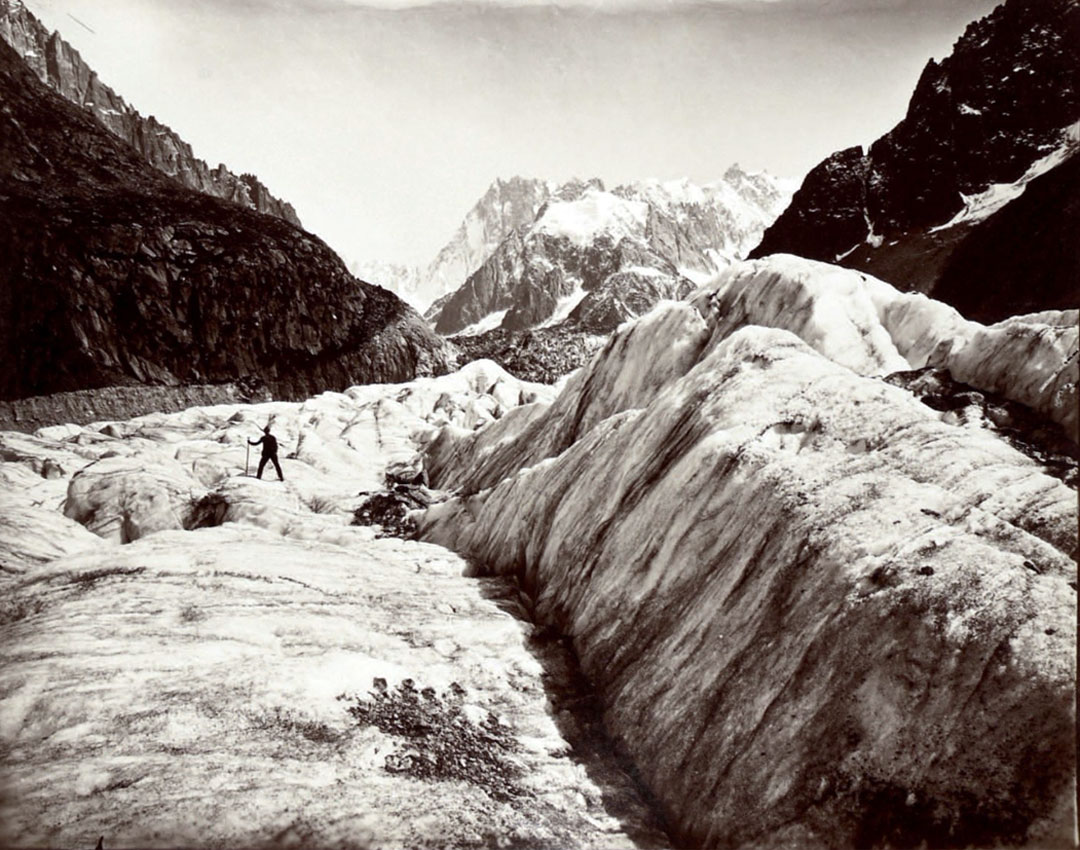 Adolphe Braun, Mer de glace, 1875