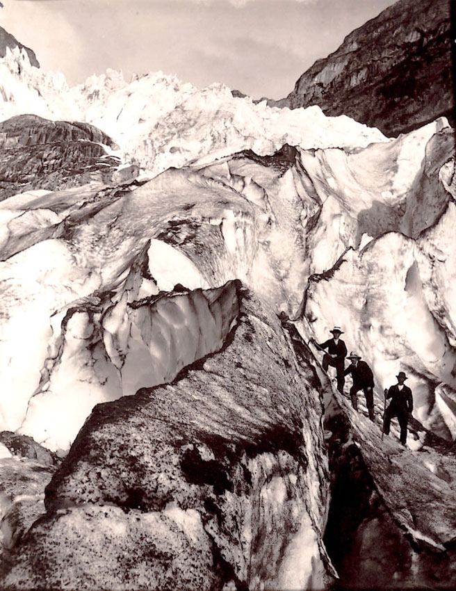 Adolphe Braun, Glacier du Rosegg, 1882