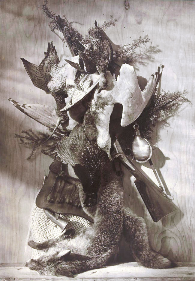 Adolphe Braun, Trophée de chasse au renard