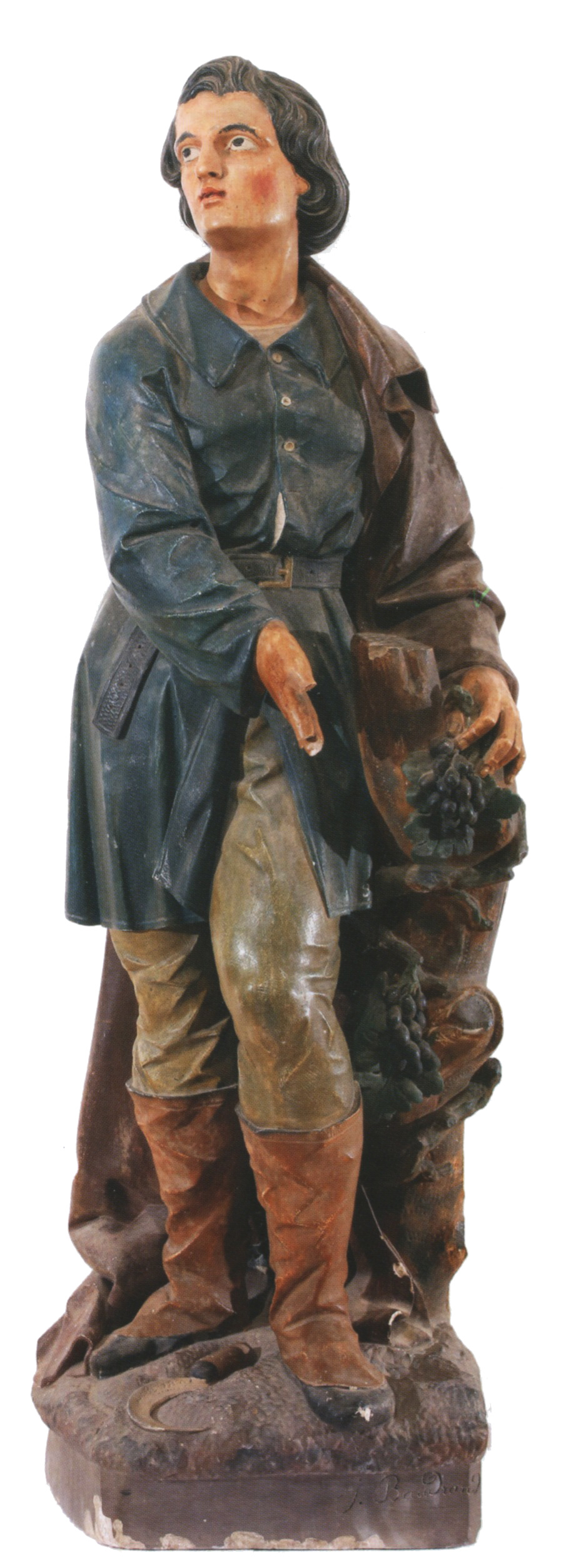 Joseph Baudrand, Saint Vernier, 1861, Moissey, église St-Gengoult