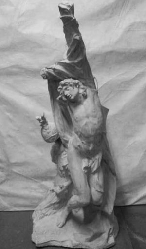 De Artibus Sequanis, Luc Breton, Saint-Sébastien, musée des beaux-arts de Besançon