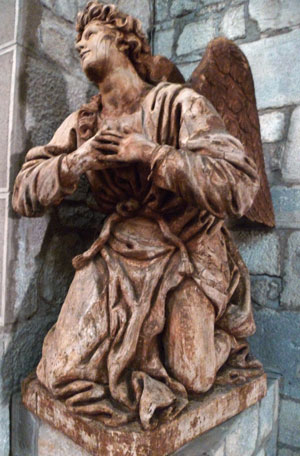 De Artibus Sequanis, Luc Breton, Ange adorateur, église Notre-Dame, Besançon