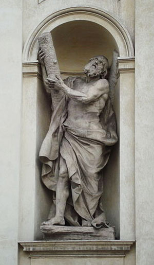 De Artibus Sequanis, Luc Breton, Saint André, église saint Claude et saint André des Bourguignons, Rome