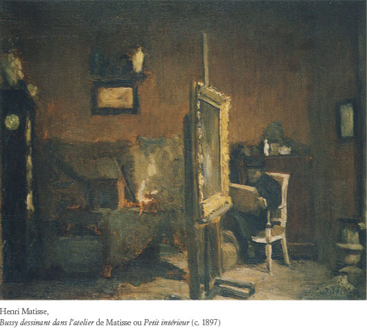 Henri Matisse, Simon Bussy dessinant dans l'ateleir de Matisse