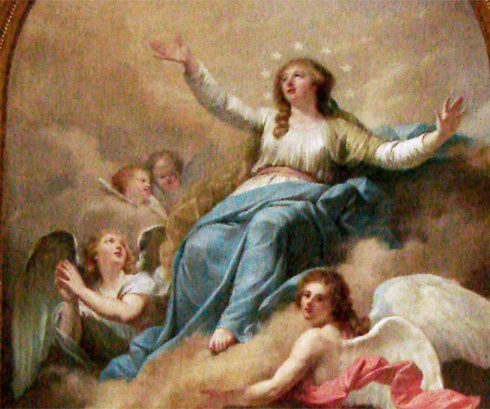 Alexandre Chazerand, Assomption de la Vierge, 1791, Église Sainte-Madeleine de Besançon
