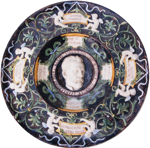 Max Claudet,1840-1893, Pasteur, céramique de Nans-sous-sainte-Anne.