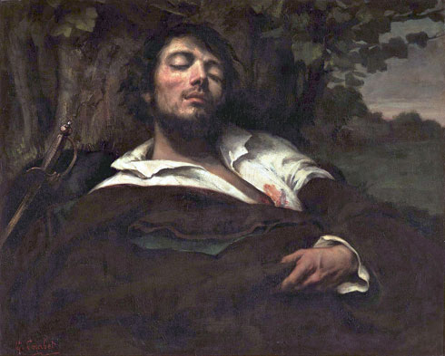 De Artibus Sequanis, Gustave Courbet, L'Homme blessé