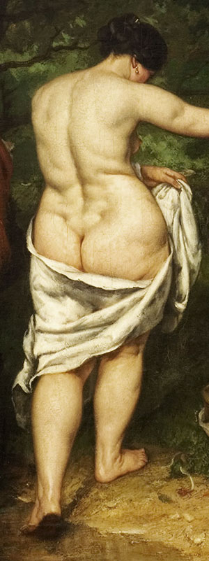 De Artibus Sequanis, Gustave Courbet, Baigneuses