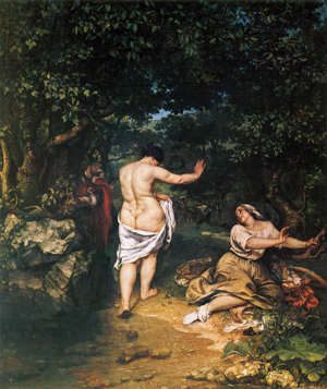 De Artibus Sequanis, Gustave Courbet, Baigneuses