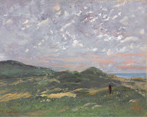 De Artibus Sequanis, Gustave courbet, Dunes à Deauville