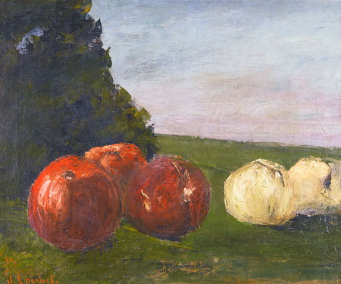 De Artibus Sequanis, Gustave courbet, Paysage, nature morte aux fruits
