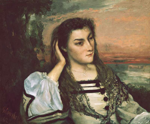 De Artibus Sequanis, Gustave Courbet, Rêverie, portrait de Gabrielle Borreau