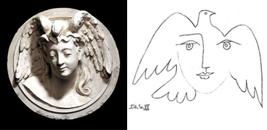 De Artibus Sequanis, Gustave Courbet, La Dame du Lac, Pablo Picasso, visage de la liberté