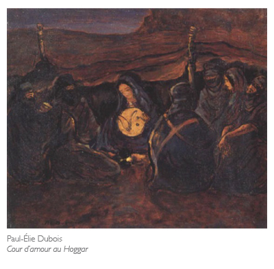 Paul-Élie Dubois, Cour d'amour au Hoggar