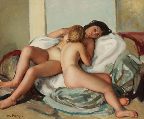 Maurice Ehlinger, Les Deux amies