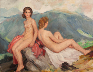 Maurice Ehlinger, Nus en montagne