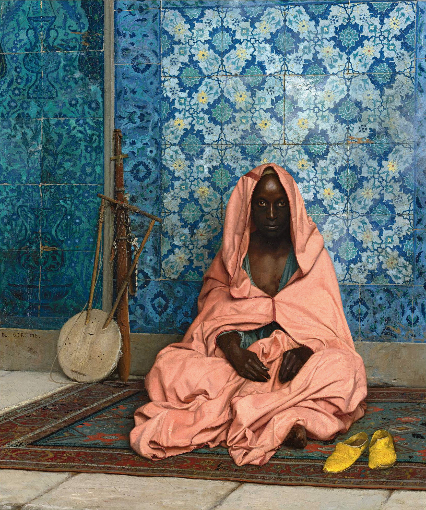 Jean-Léon Gérôme, Le Barde noir, Orientalist museum, Doha, Quatar
