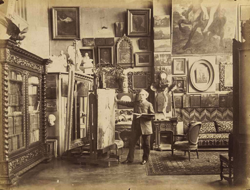 Félix-Henri Giacomotti, atelier
