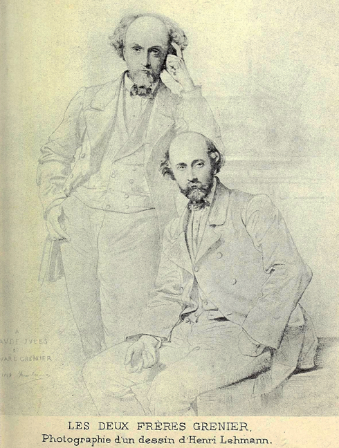 les frères Claude-Jules et Édouard Grenier.