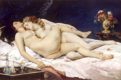 De Artibus Sequanis, Gustave courbet, Le Sommeil