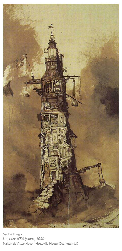 Victor Hugo, le Phare d'Eddystone