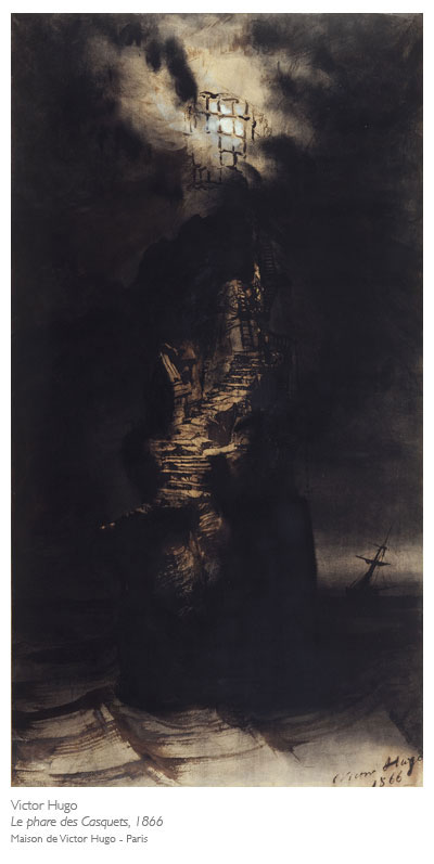 Victor Hugo, le phare des Casquets