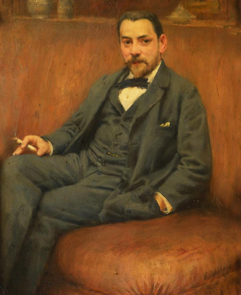 Léon Delachaux, Portrait de Félix Simonsson
