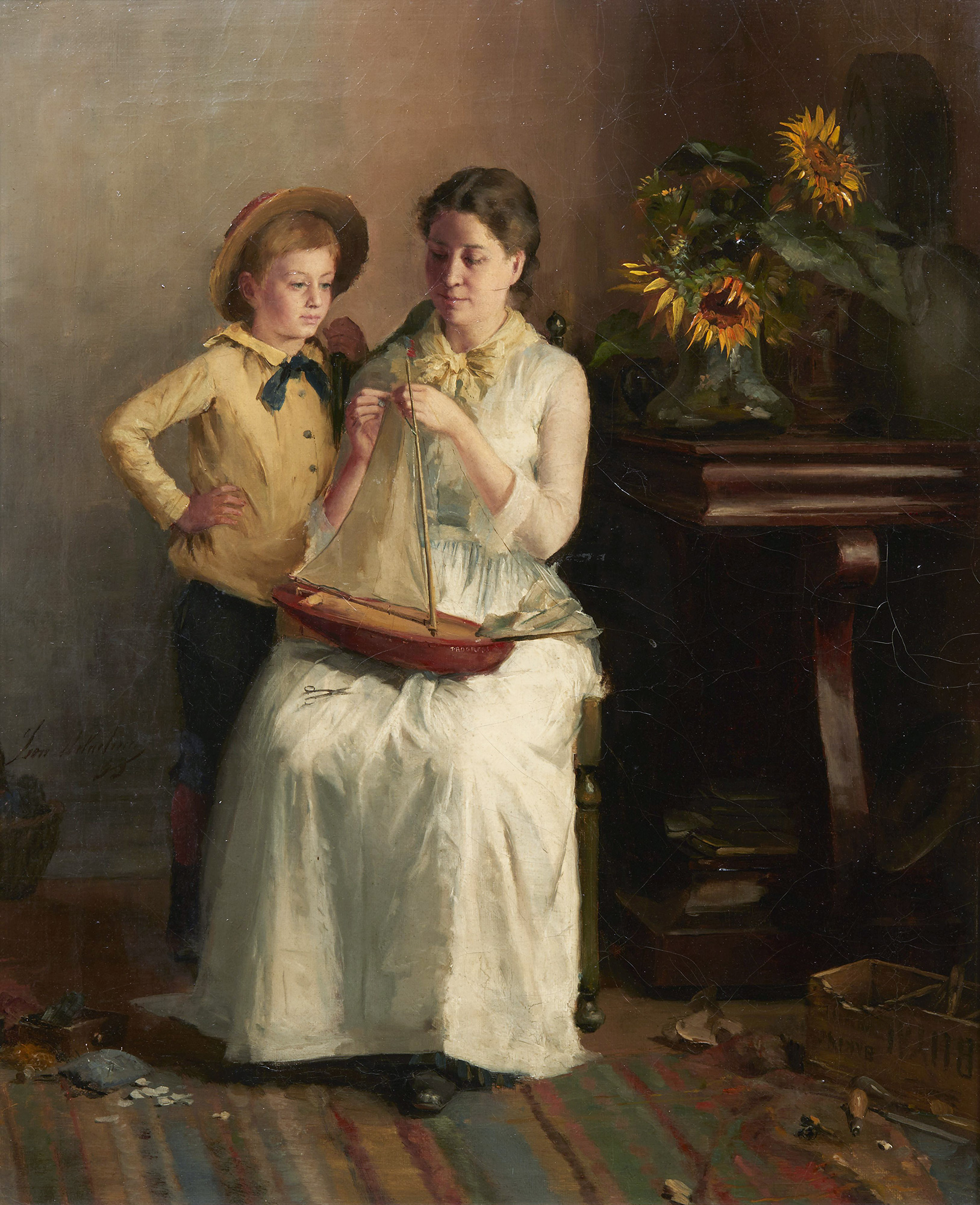 Léon Delachaux, La Mère attentionnée