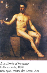 Jules Machard, Académie d'Homme, 1859