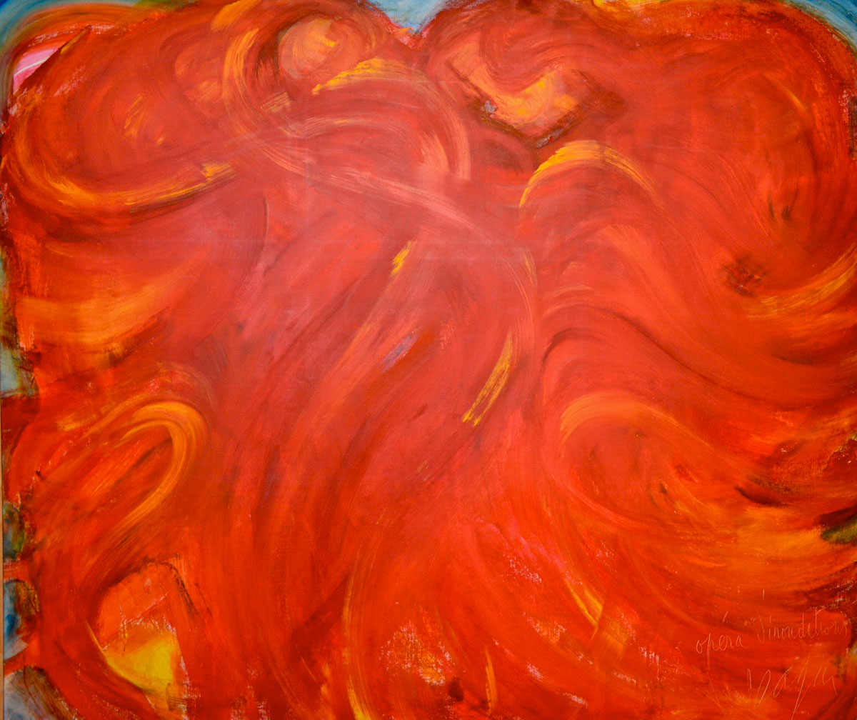 Jean Messagier, Opéra d'Inondations