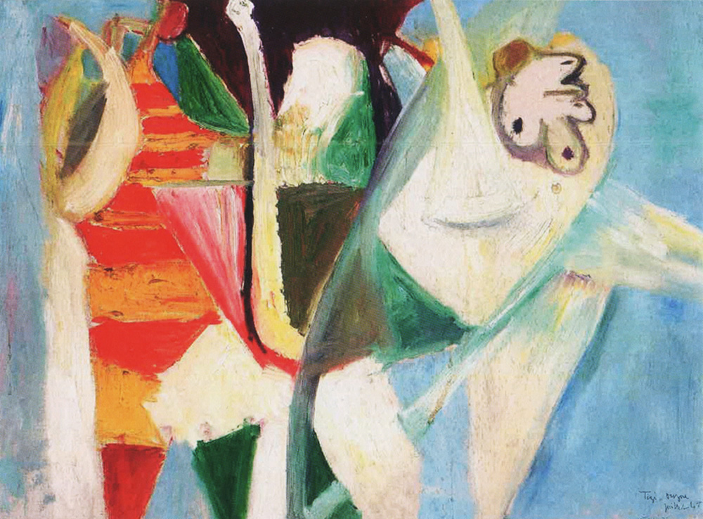 Jean Messagier, Les Cueilleurs de figues