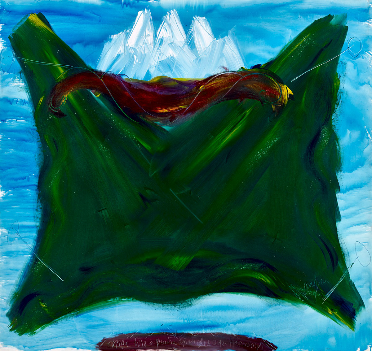 Jean Messagier, Mai tiré à quatre épingles avec Himalaya