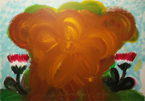 Jean Messagier, Miracle des tussilages et deux pâquerettes