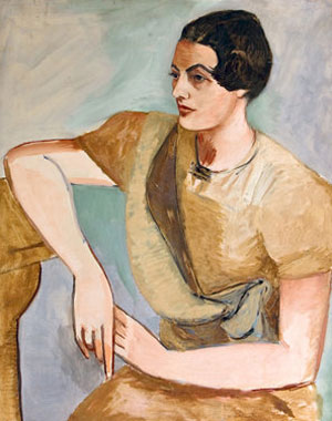 De Artibus Sequanis, les arts en Franche-Comté, Alice Rahon, Wolfgang Paalen portrait d'Alice Rahon