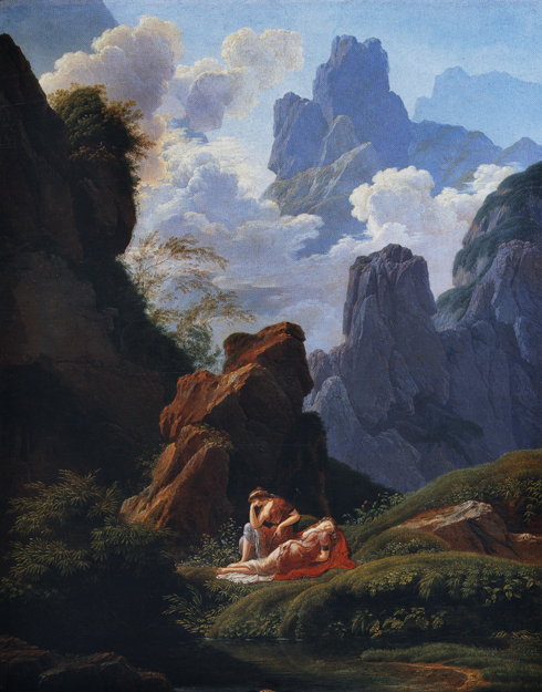 Jean-Pierre Péquignot, Paysage avec Diane et Endymion