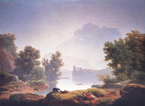 Jean-Pierre Péquignot, Paysage napolitain. Le matin