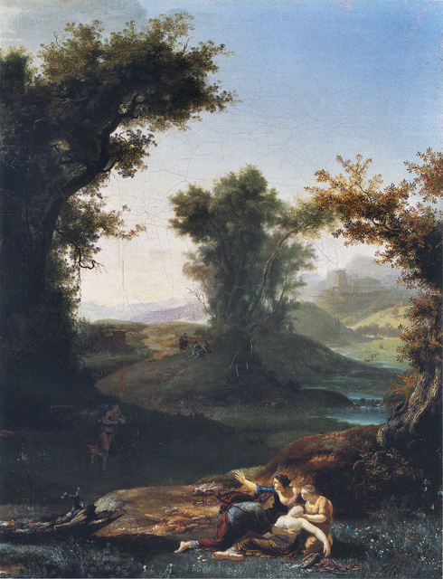 Jean-Pierre Péquignot, Scène mythologique dans une paysage