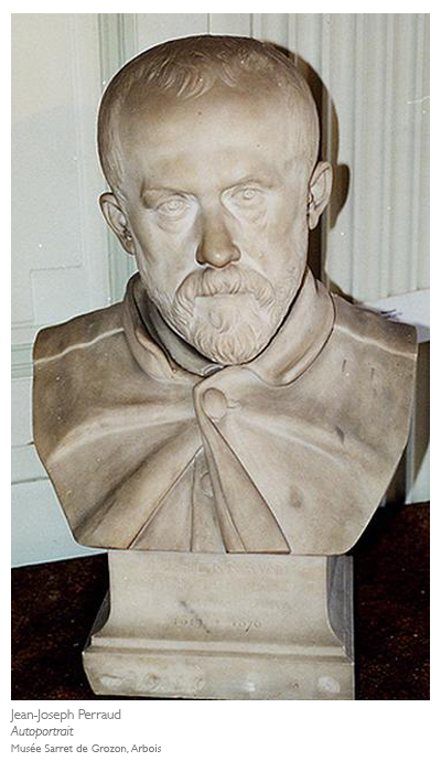 Jean-Joseph Perraud, Autoportrait, musée Sarret de Grozon, Arbois