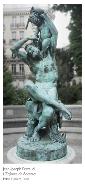 Jean-Joseph Perraud, L'Enfance de Bacchus, Palais Galliera, Paris