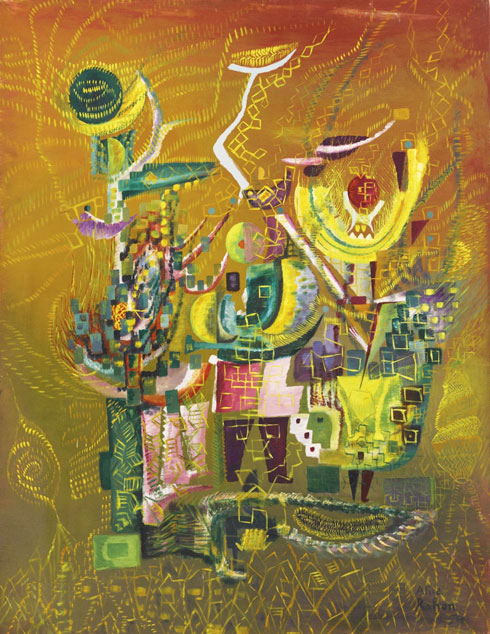 De Artibus Sequanis, les arts en Franche-Comté, Alice Rahon