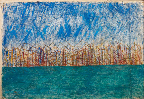 De Artibus Sequanis, les arts en Franche-Comté, Alice Rahon, Cristalización para una ciudad