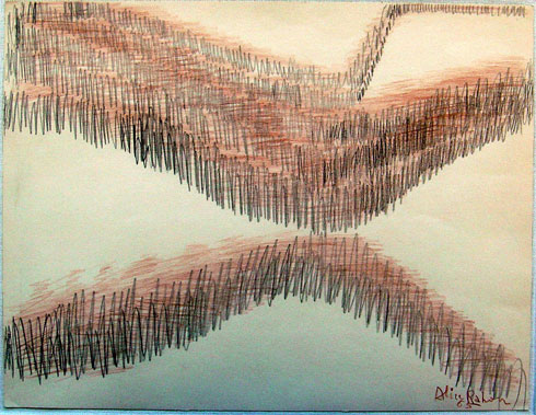 De Artibus Sequanis, les arts en Franche-Comté, Alice Rahon, Delineado