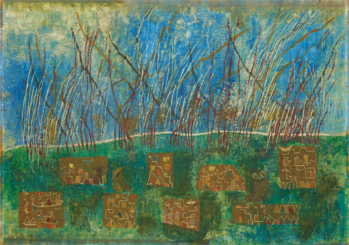 De Artibus Sequanis, les arts en Franche-Comté, Alice Rahon, Los Guardianes