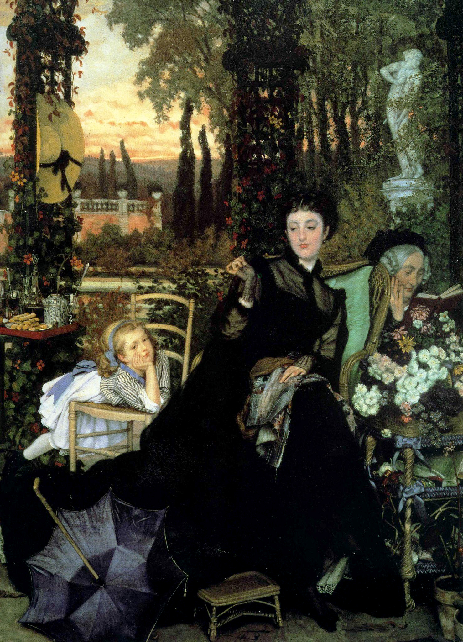 James Tissot, Une Veuve