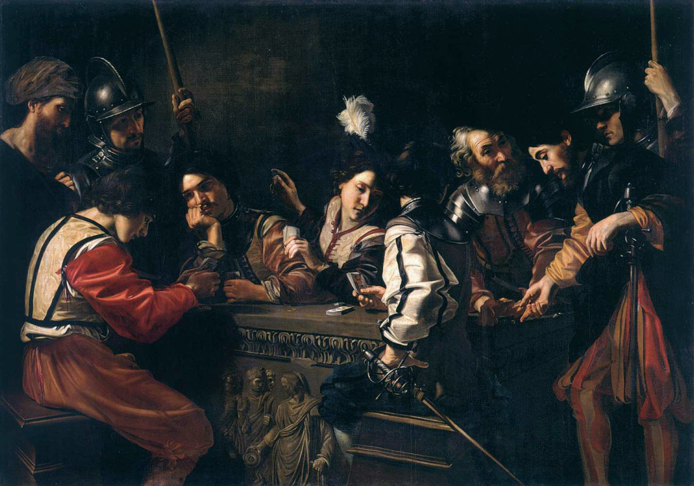 Nicolas Tournier, La Chambre des gardes