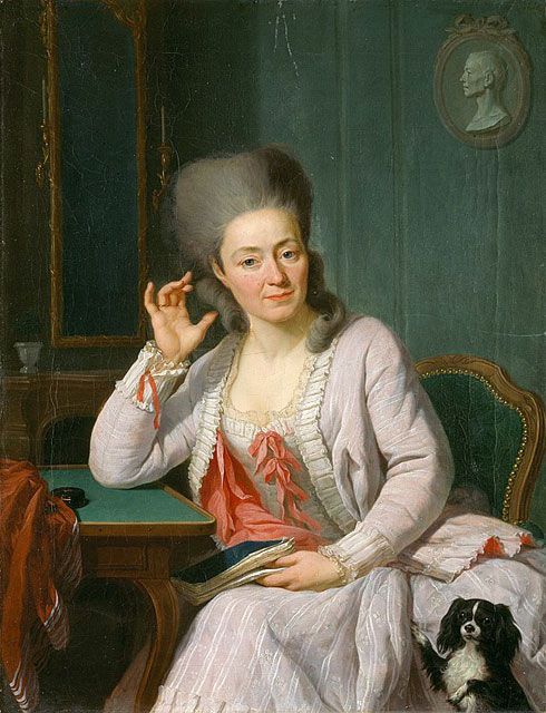 Melchior Wyrsch, Portrait de Maria Barbara Wyrsch-Kayser