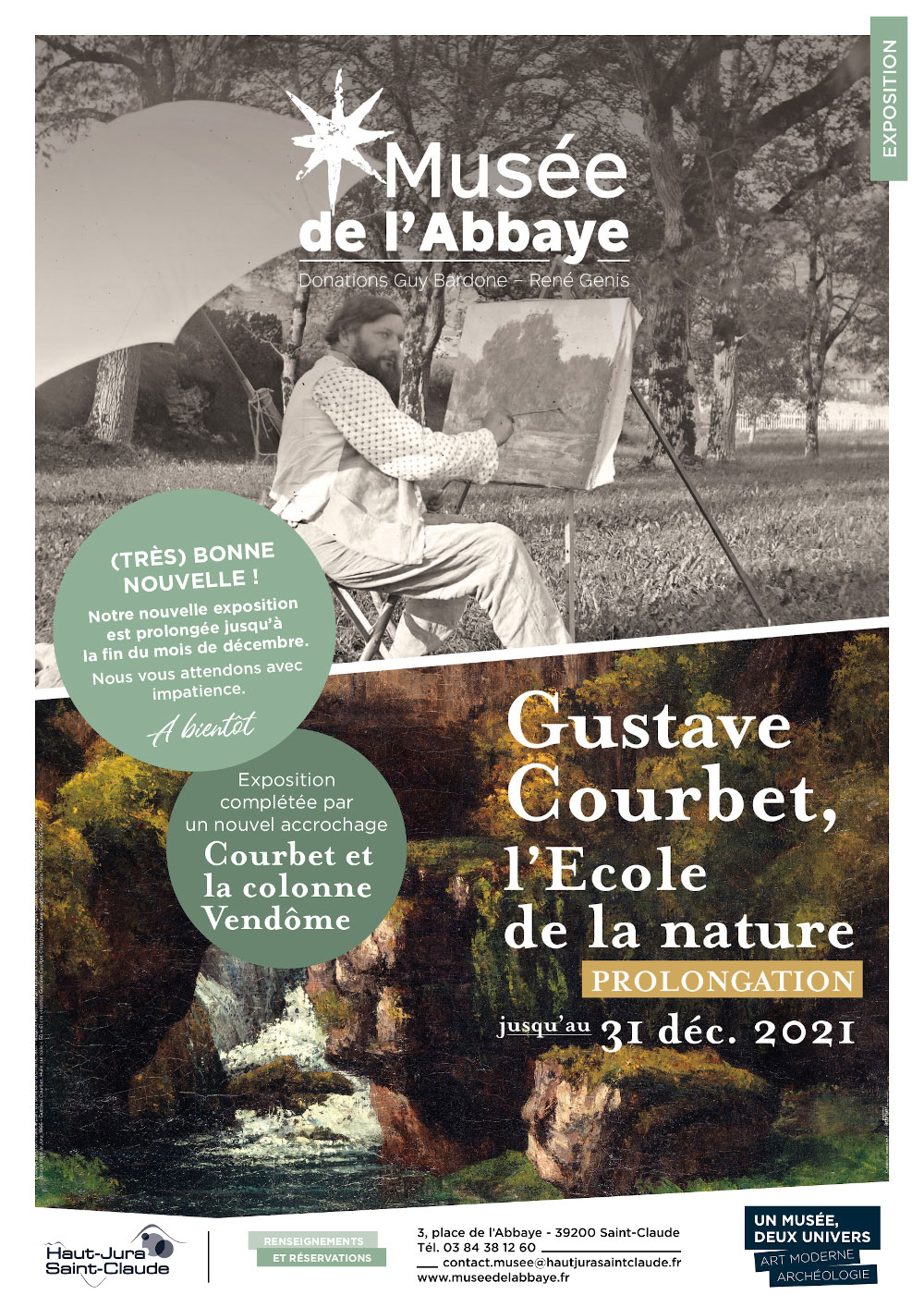 exposition Courbet, l'école de la nature