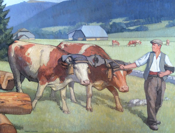 Robert Fernier, Entre-les Fourgs, musée municipal de Pontarlier