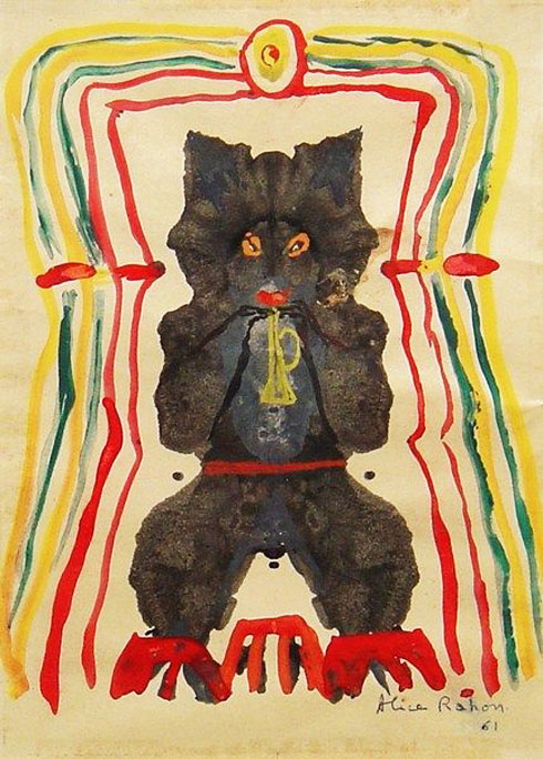 De Artibus Sequanis, les arts en Franche-Comté, Alice Rahon, Oso de circo